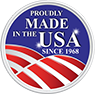 Proudly Made in the USA Since 1968